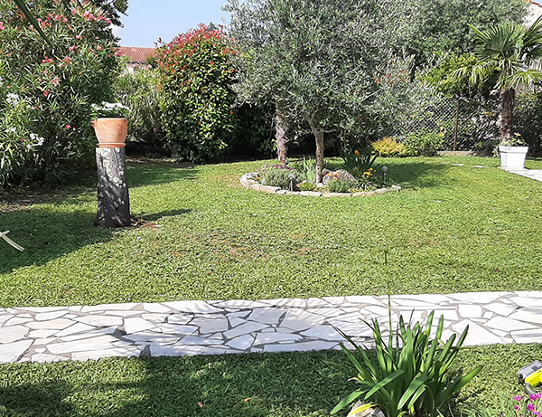 Tonte de pelouse après  à Plaisance-du-Touch